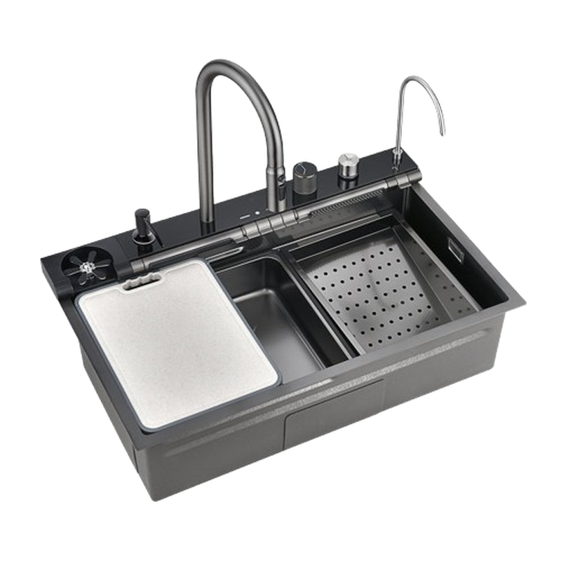 Ensemble Évier-Robinet Multifonction - Deluxe 2 - SMART WAVE Products