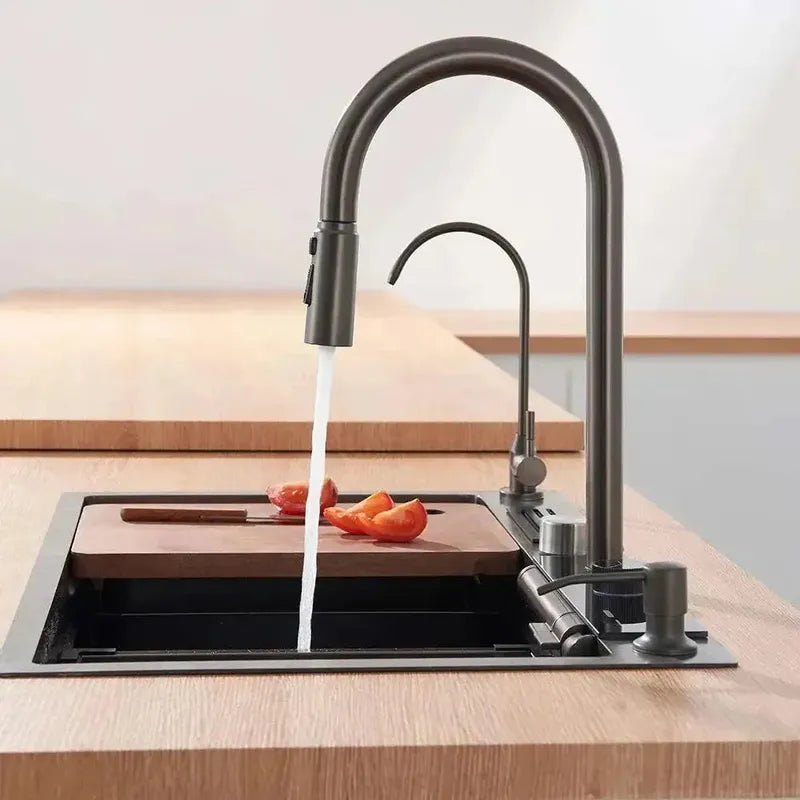 Ensemble Évier-Robinet Multifonction - Elite - SMART WAVE Products