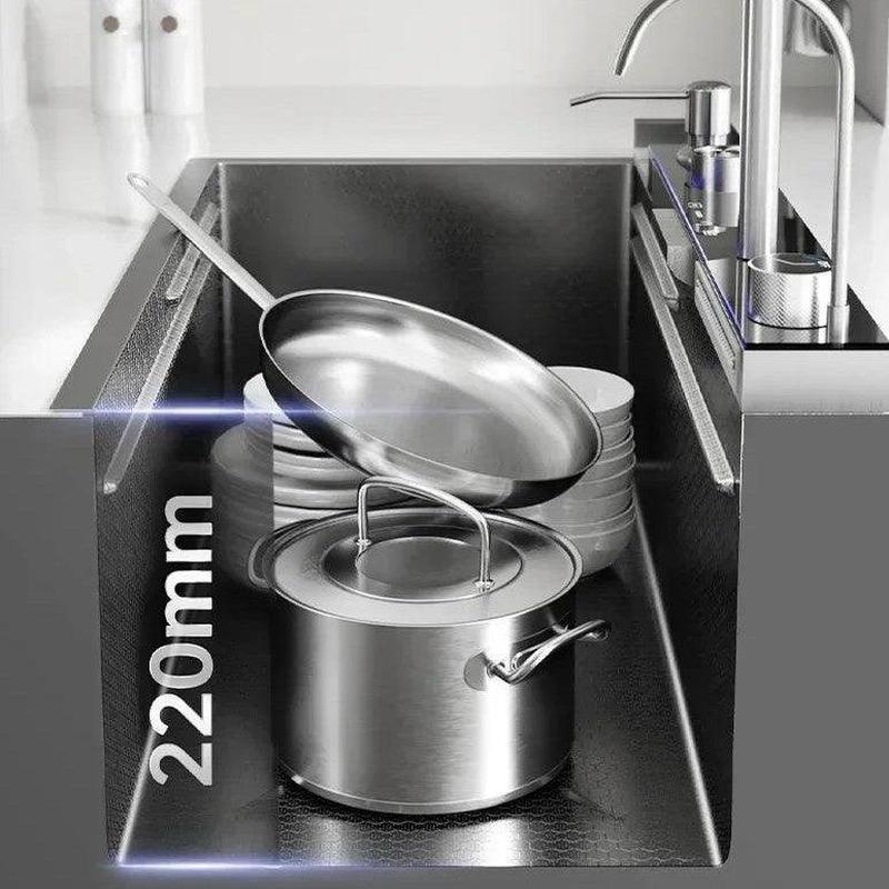 Ensemble Évier-Robinet Multifonction - Premium 2 - SMART WAVE Products