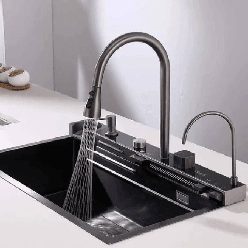 Ensemble Évier-Robinet Multifonction - Premium 2 - SMART WAVE Products