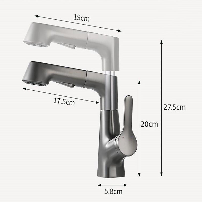 Robinet Extractible Smart Wave avec 2 sorties d'eau - RB2402