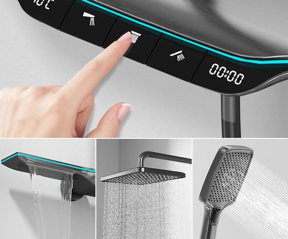 Système de Douche Led Smart Wave avec 3 sorties d'eau - SMART WAVE Products #