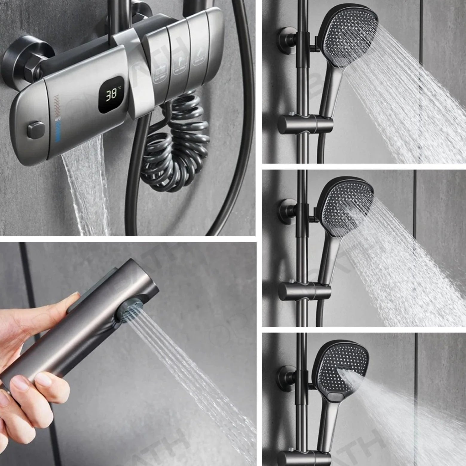 Système de Douche Smart Wave avec affichage numérique - SMART WAVE Products #